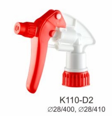 Tête de pulvérisateur à gâchette pour flacon de brumisation résistant aux produits chimiques 28/400 pour produits d'entretien automobile, durable