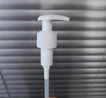 Pompe distributrice de lotion à main en plastique dégradable pour produits chimiques ménagers et de nettoyage