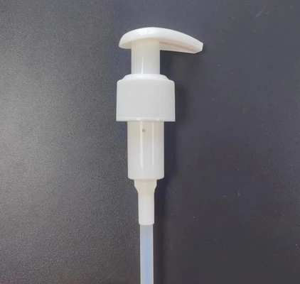 Pompe distributrice de lotion à main en plastique dégradable pour produits chimiques ménagers et de nettoyage