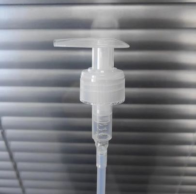 Pompe à lotion tout plastique, nouveau type, distributeur de pompe à liquide à ressort en plastique, pompe à crème et shampooing K202-7