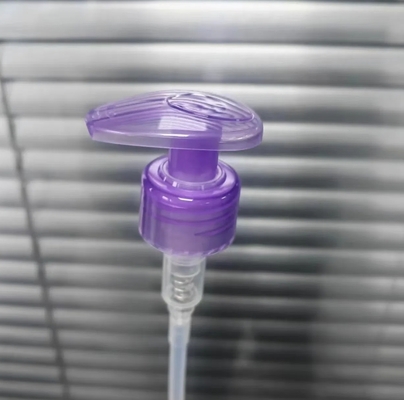 Pompes pour déversement de lotions pour le corps violette transparentes 1,20 - 1,50 ml/t