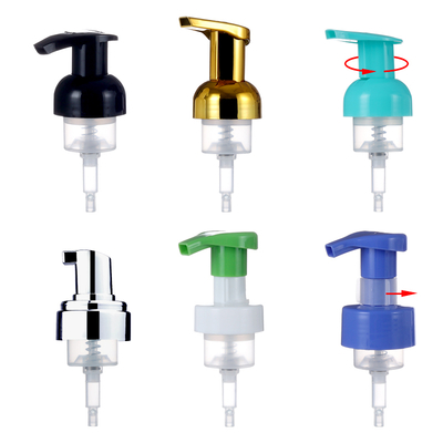 Distributeur de savon en plastique PP avec pompe moussante pour flacons moussants