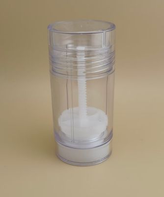 Emballage transparent, petit, rond et lisse pour baume à lèvres et rouges à lèvres