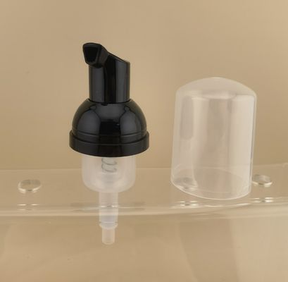 Pompe en mousse noire personnalisée pour une performance optimale dans les flacons cosmétiques