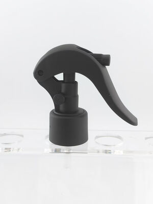 Pulvérisateur professionnel pour brume fine, plastique noir mat, gâchette en PP