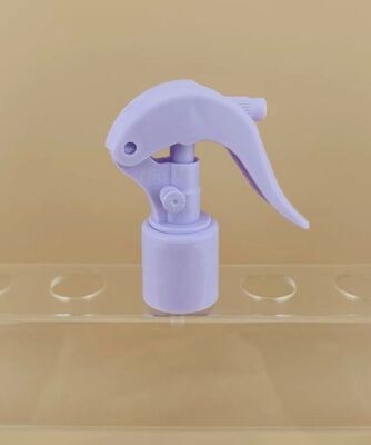 Légère pourpre plastique mini pulvérisateur de déclenchement K604-1 pour les bouteilles et la coiffure