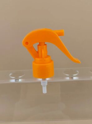 Mini pulvérisateur à gâchette en plastique orange pour la coiffure