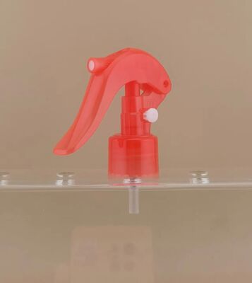 Mini pulvérisateur à gâchette rouge pour le nettoyage ménager