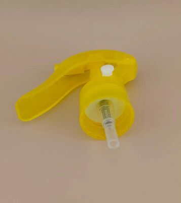 Mini pulvérisateur à déclencheur jaune pour le nettoyage domestique