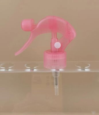 Mini pulvérisateur à déclencheur rose pour coiffure