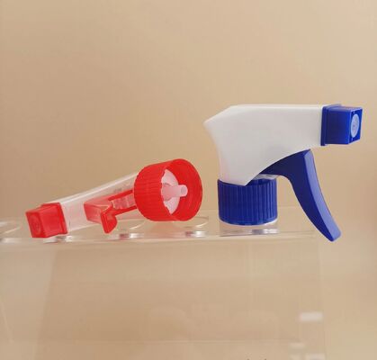 Cosmétique 28mm 28/400 28/410 Rubanée Bleu Blanc Pompe à main Portable Plastique Nettoyage lourd Sprayer de déclencheur