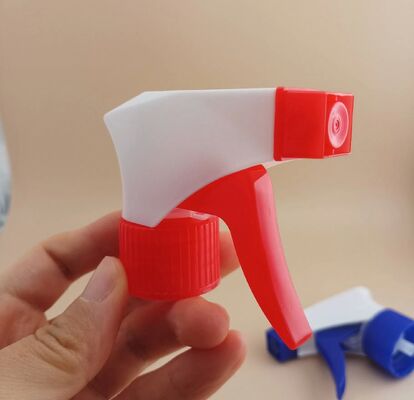 Cosmétique 28mm 28/400 28/410 Rubanée Bleu Blanc Pompe à main Portable Plastique Nettoyage lourd Sprayer de déclencheur