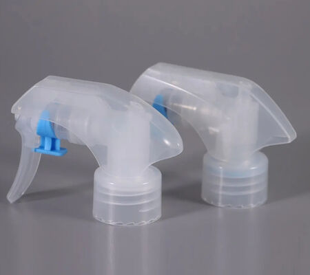 Mini pulvérisateur à ressort externe en PP de haute qualité, 24/28/410, plastique transparent, noir, bleu, désodorisant, parfum pour produits chimiques pour animaux de compagnie