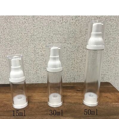 Bouteille cosmétique sans air 30 ml Bouteille de pompe à air sans lotion cosmétique / spray de brume fine