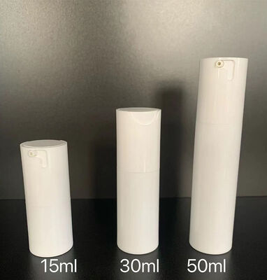 Bouteille de pompe sans air personnalisée vide cosmétique plastique Nouveau design