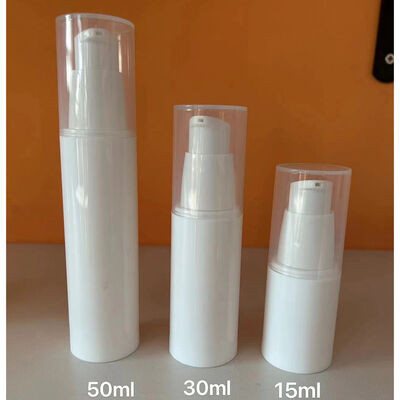 15 ml 30 ml 40 ml 50 ml Bouteille cosmétique sans air Crème pour le corps Bouteille de pompe étanche à l' air