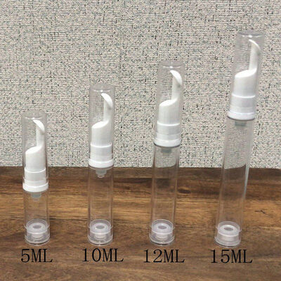 Bouteille cosmétique sans air 15ml 30ml 40ml 50ml Lotion cosmétique Spray de brouillard fin Bouteille de pompe sans air
