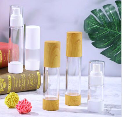 Couleurs personnalisées remplissage vide Pompes de lotion en plastique PP Bouteille de pompe sans air