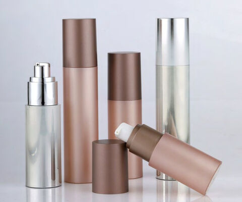 Beau emballage cosmétique pompe à lotion en plastique bouteille à vide sans air avec pompe