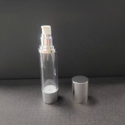 Bouteille en verre de pompe à lotion sans air 30 ml 50 ml Bouteille de pompe à air sans air 30 ml