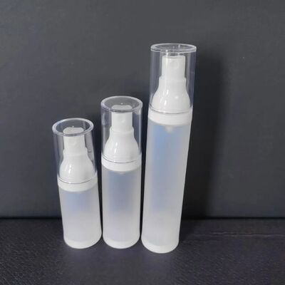 Confection de bouteille de lotion de cosmétiques de luxe 30 ml Crème faciale vide personnalisée Bouteille en verre avec pompe