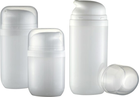 20 ml 30 ml de pompe à lotion à crème double face transparente pour les cosmétiques