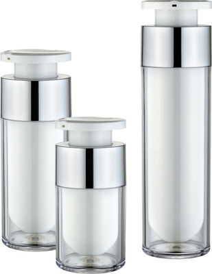 20 ml 30 ml de pompe à lotion à crème double face transparente pour les cosmétiques