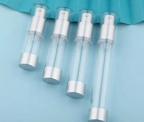comme bouteille de pompe sans air en plastique pour l'emballage cosmétique K26-5