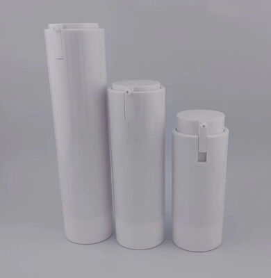 Bouteille de pompe à air blanc portable et commodité de voyage pour les soins du visage