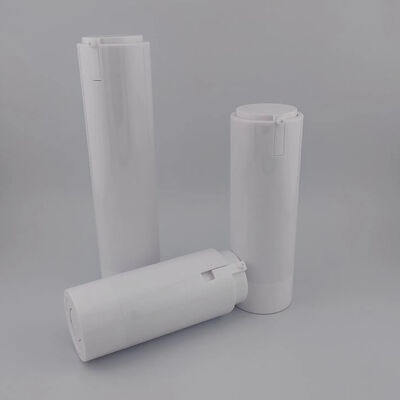 Bouteille de pompe à air blanc portable et commodité de voyage pour les soins du visage