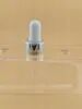 18 mm 20 mm Dépôt de goutte à goutte en verre d'aluminium Press Pump Push Button avec pipette en verre pour bouteille