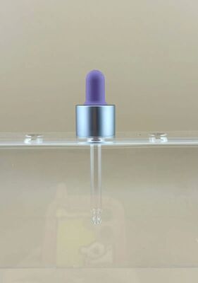 Dispositif de goutte-à-goutte cosmétique en aluminium 18/412 pour bouteille de pompe à lotion