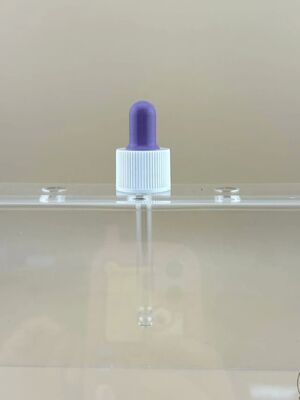 Dispositif de goutte-à-goutte cosmétique en aluminium 18/412 pour bouteille de pompe à lotion