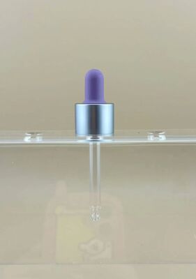 Dispositif de goutte-à-goutte cosmétique en aluminium 18/412 pour bouteille de pompe à lotion