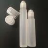 3 ml 5 ml 10 ml rouleau en plastique sur bouteille avec boule en acier inoxydable