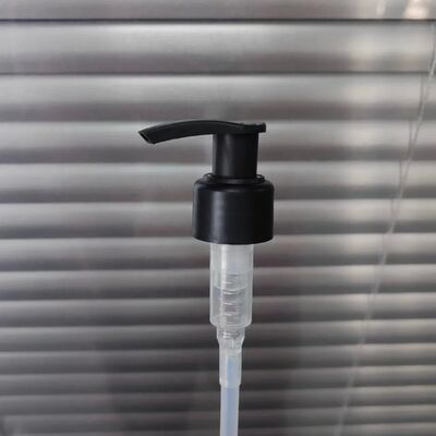 Livraison rapide pompe à lotion noire mat pompe à lotion cosmétique avec logo personnalisé