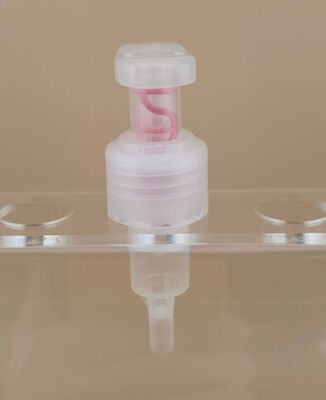 Pompes de lotion gauche-droite claires pour la crème