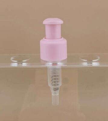 Pompe à lotion rose à verrouillage gauche-droite pour cosmétiques pour filles