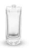 Bouteille en verre de parfum 100 ml Bouteille en verre carré Bouteille transparente avec pulvérisateur