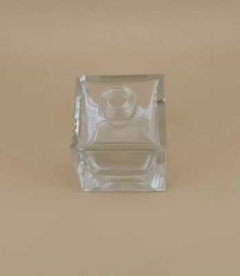 Bouteille en verre transparent douce et lisse pour parfum automobile