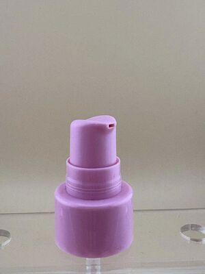 Pompes de traitement de lotion avec demi-touffe emballage cosmétique violet 20/410 pompe à crème