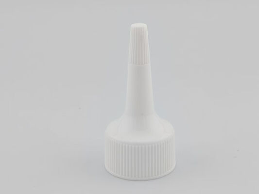 Couvercle du distributeur de bouteilles 24 mm, fermeture à vis à ruban blanc