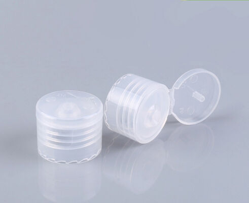Couvercle de bouteille à surface lisse 24 28 mm Bouteille de shampooing à pression en plastique