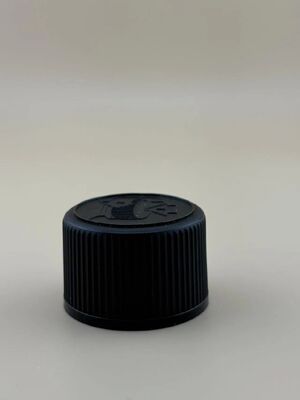 Emballage en plastique à double paroi de 28 mm avec capuchon à vis pour enfant