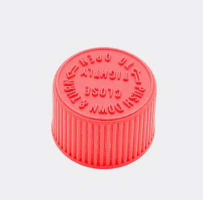 Emballage en plastique à double paroi de 28 mm avec capuchon à vis pour enfant