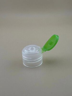 24/410 Bouchon rabattable en plastique bicolore pour bouteille
