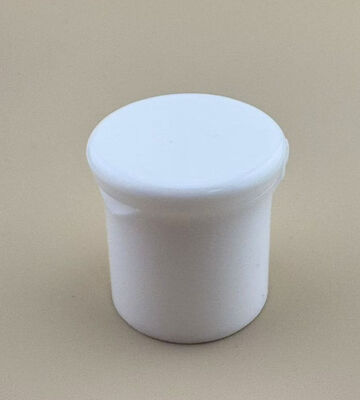 Bouchon de bouteille cosmétique blanc 28 mm Bouchon de bouteille en plastique rond pour le liquide de lavage des mains