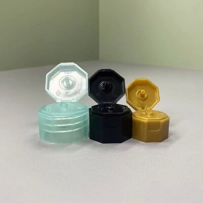 Bouteille de shampooing liquide en plastique en PP mat 24/410 à vis de détergent