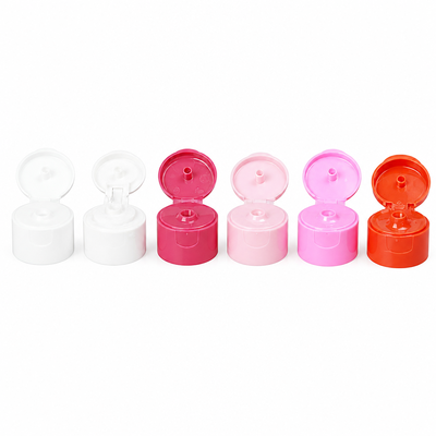 Nouveau design bouchon à bascule en plastique de 24 mm 24-410 pour bouteille de gel douche