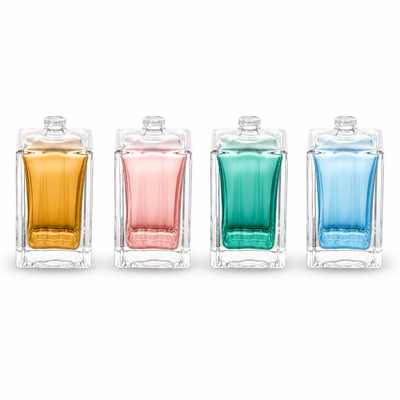 Vente à chaud Emballage cosmétique personnalisé Bouteille en verre durable de 100 ml Bouteille de parfum